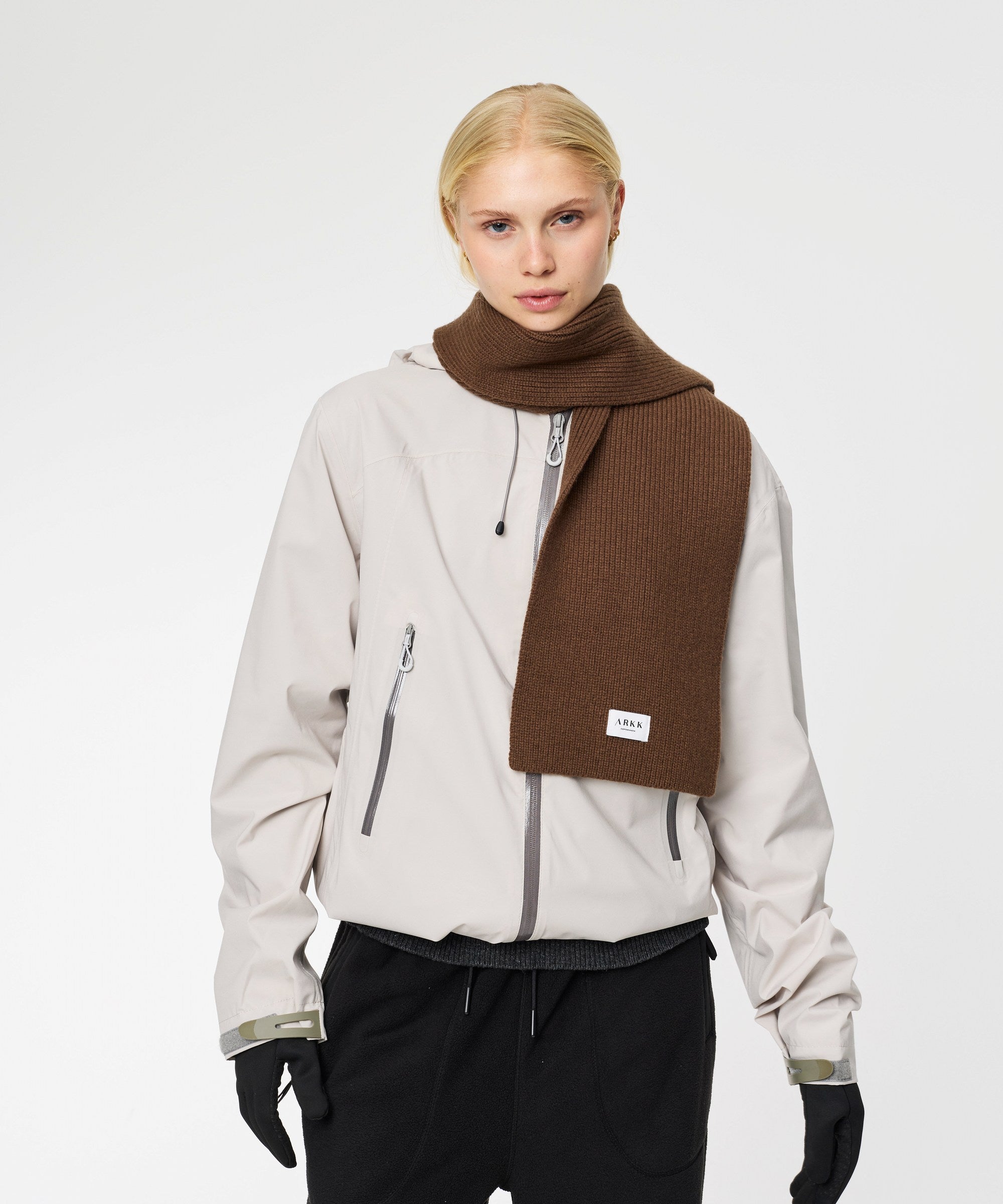 ARKK Accessories ARKK Classic Scarf | Coffee Brown Scarf